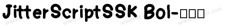 JitterScriptSSK Bol字体转换
